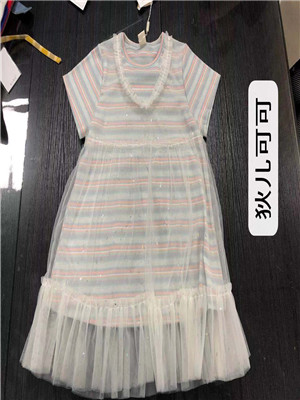 W65522801女中童夏季连衣裙MD