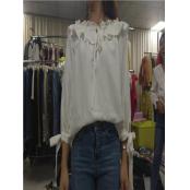 W09103463女中袖衬衫MD