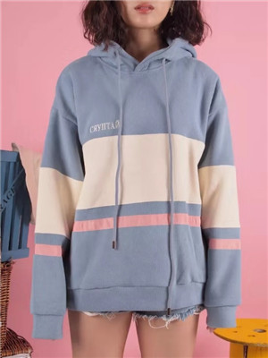 W033322811女长袖带帽卫衣MD