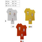 W34586903-3亲子男女中大童短袖T恤MD