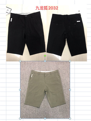 W70152032 男休闲中裤MD