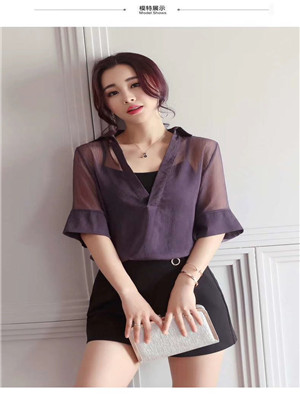 W3926520 C女短袖衬衫HH