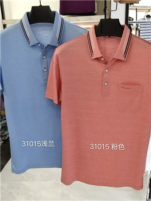 W100531015 男商务短袖T恤MD