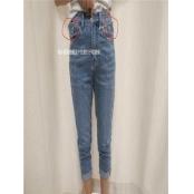 W38982001 女牛仔八分裤MD
