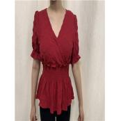 W39268601-1 C女短袖衬衫MD(系)