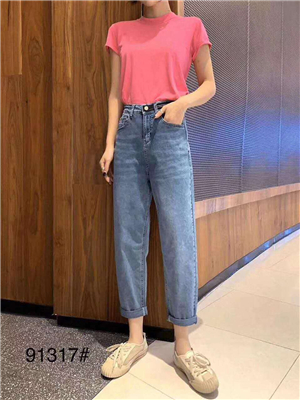 W150791317女牛仔九分裤HH