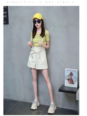 W3353018女背带裤套装MD(系)$辛哲瑞2052