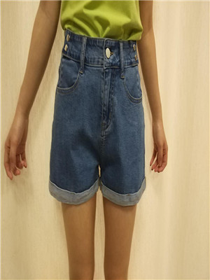 W675320535女牛仔三分裤MD