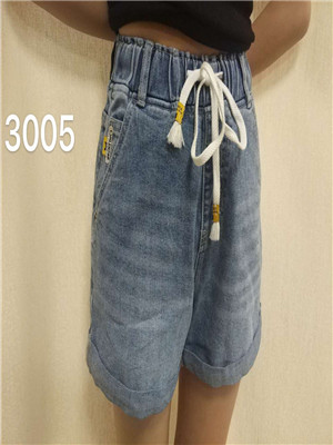 W15073005女牛仔三分裤MD