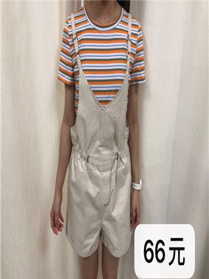 W7024837 C女背带裤套装MD