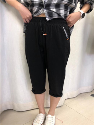 W346120550 女休闲七分裤MD