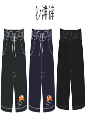 W38337075男五分沙滩裤MD