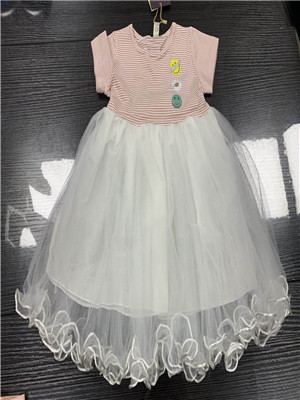 W68742024女中小童夏季连衣裙MD