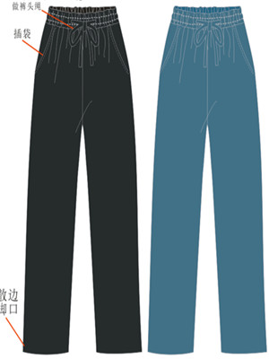 W35257147-1女休闲九分裤MD