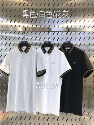 W0320A083 男商务短袖T恤MD