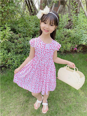 W64162040 女中童夏季连衣裙MD