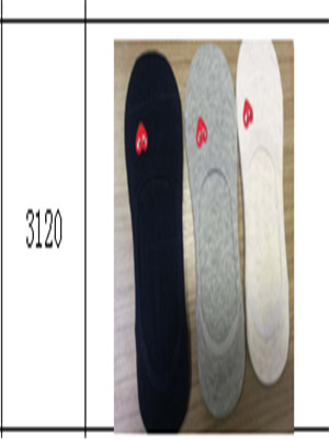 W31963120女船袜MD