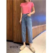 W150791317女牛仔九分裤HH