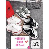 W3380F731女半拖帆布鞋MD
