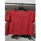 W70312012 女短袖衬衫MD