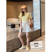 W629618247B女休闲三分裤HH