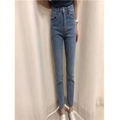 W39481301C女牛仔九分裤MD