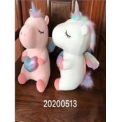 W11080513 8#抱心独角兽公仔MD