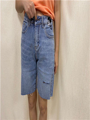 W39498509女牛仔五分裤MD