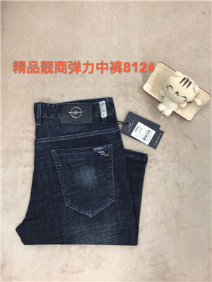 W3441812男商务牛仔中裤MDZTH