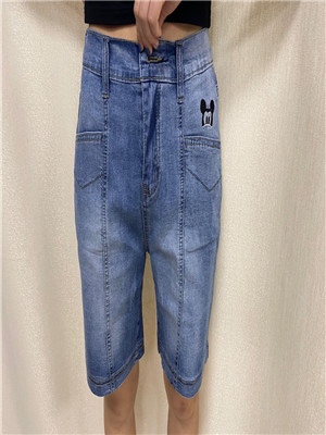 W35486801女牛仔五分裤MD质