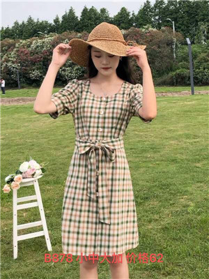 W3352B878 B女夏季裙MD
