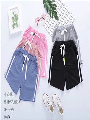 W60738847特价男女中童休闲三分裤MD