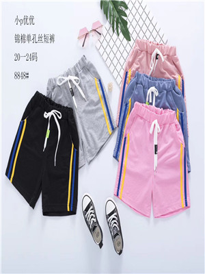 W60738848特价男女中童休闲三分裤MD