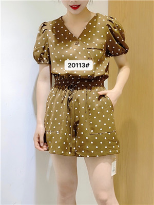 W614220113特价女连体裤套装MD