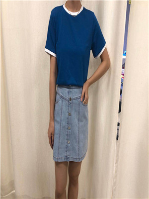 W352019107C女夏季牛仔半裙MD(系)