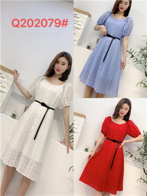 W70352079女夏季连衣裙HH质