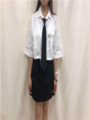 W20379065女短袖衬衫MD(系)