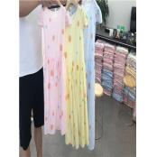 W6965002 特价女大童夏季裙(彩点)MD