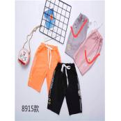 W60738915特价女中童休闲五分裤MD