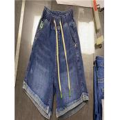 W38405013女牛仔四分裤MD