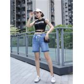 W35486806女牛仔五分裤MD