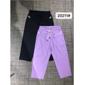 W346120211女休闲七分裤MD