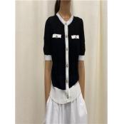 W20363308女短袖曲珠T恤MD(系)