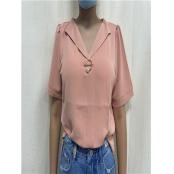 W12748822女短袖衬衫MD