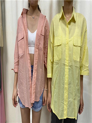 W1547311-1 女中袖防晒衬衫MD(系)