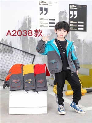 W6874A2038男中小童外套MD
