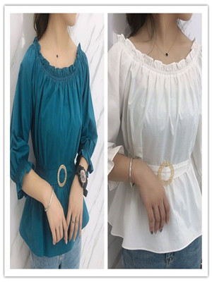 W70377330女中袖衬衫MD