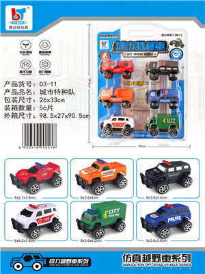 W358103-11 城市特战队MD