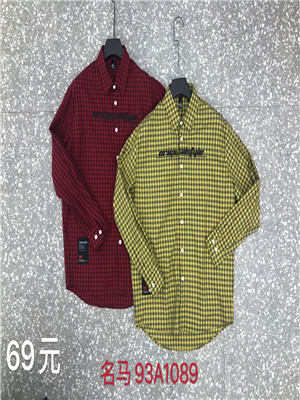W39501089 男长袖衬衫MD(外穿)