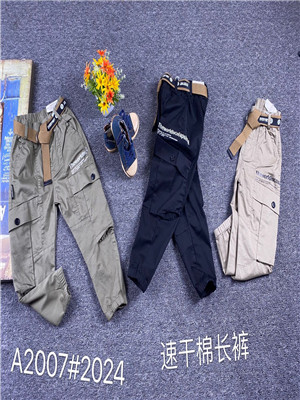 W60332007男中童休闲长裤MD